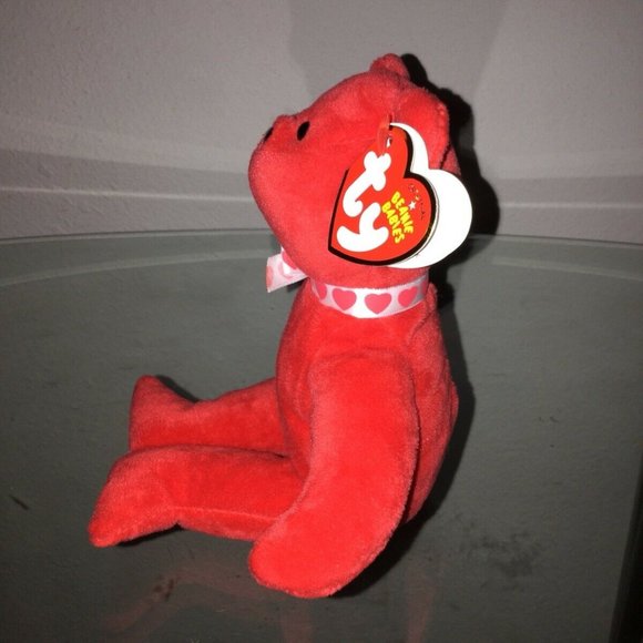 Lot of 2 TY Beanie Babies Valentine Armore & Amora - Picture 8 of 12